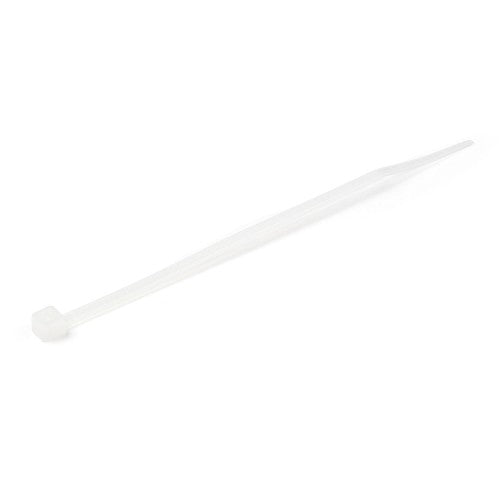 StarTech.com CBMZT4N cable tie Releasable cable tie Nylon, Plastic White 100 pc(s)