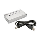 Tripp Lite U215-004-R interface hub USB 2.0 480 Mbit/s Silver
