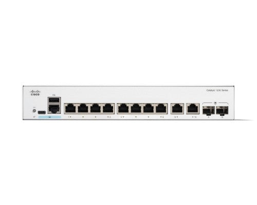 Cisco Catalyst 1200 Managed L2 Gigabit Ethernet (10/100/1000) 1U White