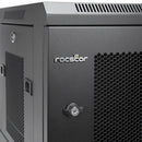 Rocstor SolidRack 12U Wall mounted rack Black