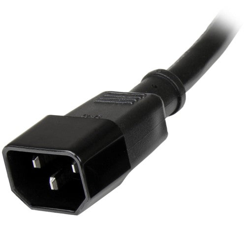 StarTech.com PXT100143 power cable Black 35.4" (0.9 m) C13 coupler C14 coupler