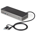 StarTech.com DK31C3HDPD laptop dock/port replicator Wired USB 3.2 Gen 2 (3.1 Gen 2) Type-C Black, Gray