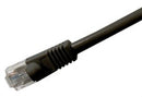 Comprehensive 25ft Cat6 550Mhz networking cable Black 300" (7.62 m) U/UTP (UTP)