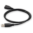 AddOn Networks USBEXTAA3MF USB cable USB 2.0 35.8" (0.91 m) USB A Black