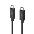 Belkin INZ004BT2MBK USB cable USB4 Gen 2x2 78.7" (2 m) USB C Black