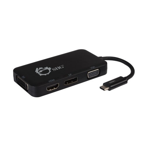 Siig CB-TC0611-S1 USB graphics adapter 3840 x 2160 pixels Black