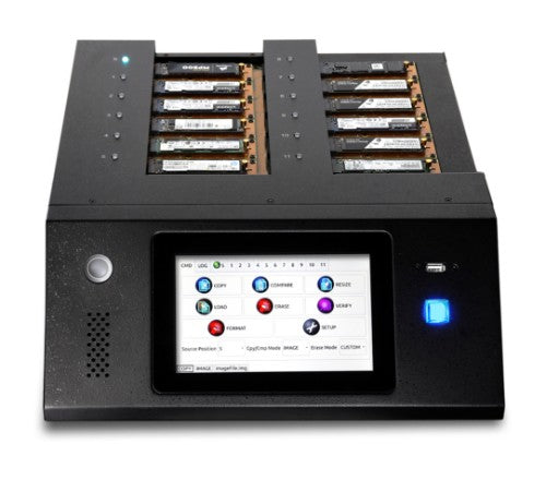 iStorage Kanguru CLONE 11 HDD/SSD duplicator Black 11 copies