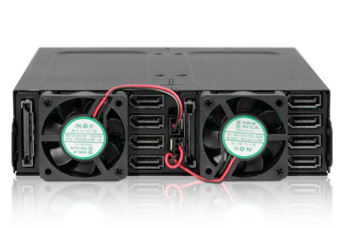 Icy Dock MB998SP-B disk array 0 TB Black