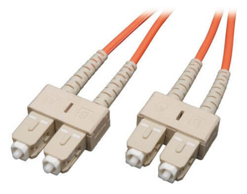 Tripp Lite N506-05M InfiniBand/fibre optic cable 196.9" (5 m) 2x SC OFNR Orange