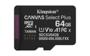 Kingston Technology Canvas Select Plus Gen3 64 GB MicroSDXC UHS-I Class 10