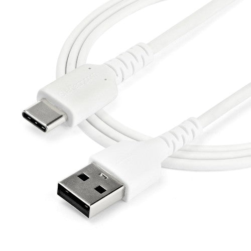 StarTech.com RUSB2AC1MW USB cable USB 2.0 39.4" (1 m) USB A USB C White
