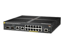HPE Aruba 2930F 12G PoE+ 2G/2SFP+ Managed L3 Gigabit Ethernet (10/100/1000) Power over Ethernet (PoE) 1U Black