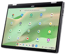 Acer Chromebook Enterprise Spin 714 CP714-2WN-3338 Intel® Core™ i3 i3-1315U 14" Touchscreen Full HD 8 GB LPDDR4x-SDRAM 128 GB SSD Wi-Fi 6E (802.11ax) ChromeOS Gray