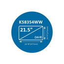 Kensington MagPro™ 21.5" (16:9) Monitor Privacy Screen with Magnetic Strip