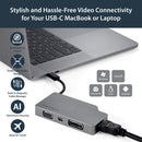 StarTech.com CDPVDHDMDPSG USB graphics adapter 3840 x 2160 pixels Gray