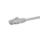StarTech.com N6PATCH25WH networking cable White 300" (7.62 m) Cat6 U/UTP (UTP)