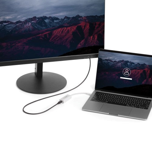 StarTech.com CDP2MDP USB graphics adapter 3840 x 2160 pixels White