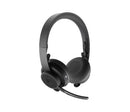 Logitech 981-001103 headphones/headset Wired Head-band Office/Call center USB Type-C Graphite