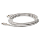 AddOn Networks USB2LGT2MW lightning cable 78.7" (2 m) White