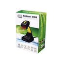 Adesso NuScan 4100B Handheld bar code reader 1D CCD Black, Yellow