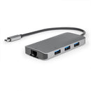 Rocstor Y10A255-A1 notebook dock/port replicator USB 3.2 Gen 1 (3.1 Gen 1) Type-C Black, Silver