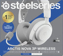 Steelseries Arctis Nova 3P Headset Wireless Head-band Music/Everyday Bluetooth White