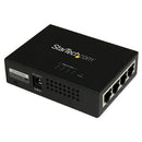 StarTech.com POEINJ4G network extender Network transmitter Black