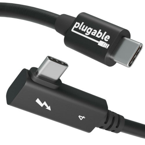 Plugable Technologies TBT4-240W-80CMR Thunderbolt cable 31.5" (0.8 m) 40 Gbit/s Black