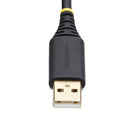 StarTech.com 1P1FFC-USB-SERIAL serial cable Black 11.8" (0.3 m) USB Type-A DB-9