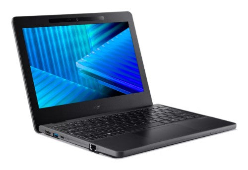 Acer TravelMate TMB311-34-C6MZ Laptop 11.6" WXGA 4 GB LPDDR5-SDRAM 128 GB eMMC Wi-Fi 7 (802.11be) Windows 11 Pro Education Black