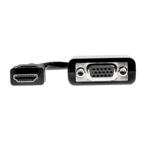 Rocstor Y10C120-B1 video cable adapter 5.91" (0.15 m) VGA (D-Sub) HDMI Type A (Standard) Black