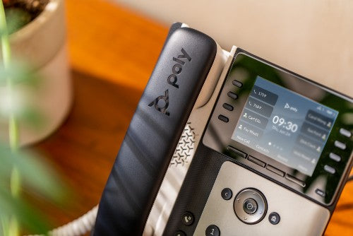 Poly Edge E320 IP Phone and PoE-enabled