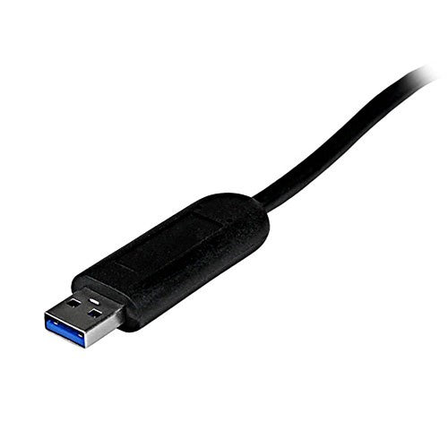 StarTech.com ST4300PBU3 interface hub USB 3.2 Gen 1 (3.1 Gen 1) Type-A 5000 Mbit/s Black