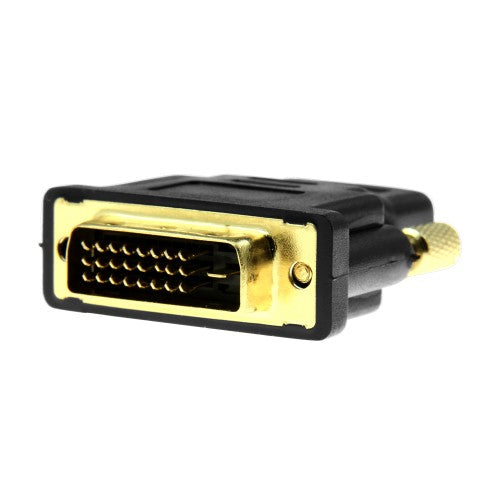 Rocstor Y10C126-B1 cable gender changer DVI-D HDMI Black