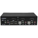 StarTech.com SV231DPUA KVM switch Black