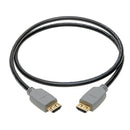Tripp Lite P568-003-2A HDMI cable 35.8" (0.91 m) HDMI Type A (Standard) Black