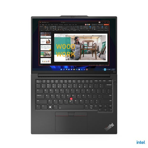 Lenovo ThinkPad E14 Gen 5 (Intel) Intel® Core™ i7 i7-1355U Laptop 14" Touchscreen WUXGA 16 GB DDR4-SDRAM 512 GB SSD Wi-Fi 6 (802.11ax) Windows 11 Pro US English Graphite, Black