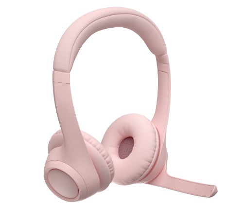 Logitech 981-001411 headphones/headset Wireless Head-band Office/Call center Bluetooth Rose
