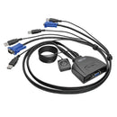 Tripp Lite B032-VU2 KVM switch Black