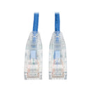 Tripp Lite N201-S04-BL networking cable Blue 48" (1.22 m) Cat6 U/UTP (UTP)