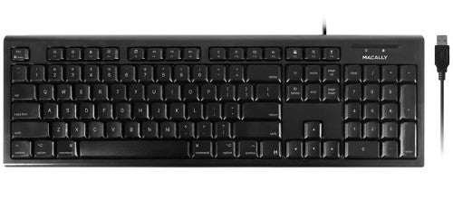 Macally QKEYB keyboard USB Black