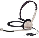 Koss CS95 headphones/headset Wired Black, Yellow