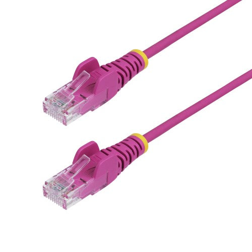 StarTech.com N6PAT6INPKS networking cable Pink 7.87" (0.2 m) Cat6 U/UTP (UTP)