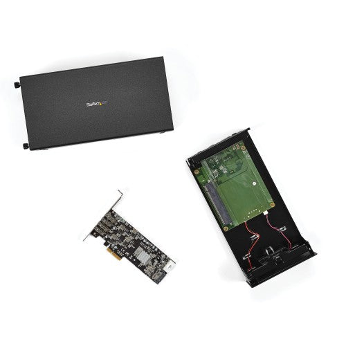 StarTech.com TB31PCIEX16 laptop dock/port replicator Wired Thunderbolt 3 Black