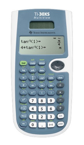 Texas Instruments TI-30XS MultiView calculator Pocket Scientific