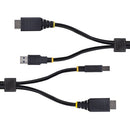 StarTech.com HU1226-KVM-CABLE KVM cable Black 70.9" (1.8 m)