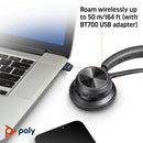 Poly Voyager 4310-M Microsoft Teams Certified USB-A Headset +BT700 dongle TAA