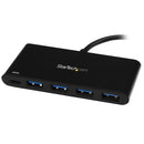 StarTech.com HB30C4AFPD interface hub USB 3.2 Gen 1 (3.1 Gen 1) Type-C 5000 Mbit/s Black