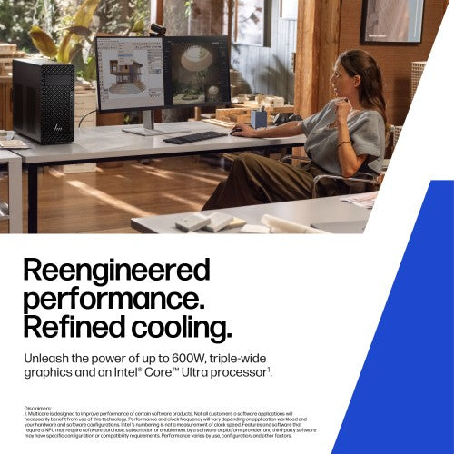 HP Z2 Tower G1i Workstation Desktop PC Wolf Pro Security Edition Intel Core Ultra 7 265 32 GB DDR5-SDRAM