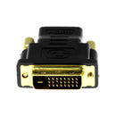 Rocstor Y10C126-B1 cable gender changer DVI-D HDMI Black